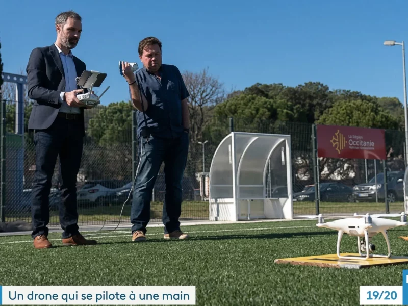 Reportage de France 3 Formation pilote de drone par Formart Drone