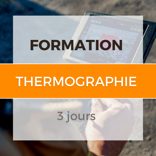 Formation drone thermographie infrarouge